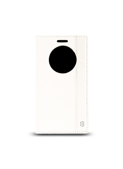 LG G3 D855 Gizli Mıknatıslı Pencereli Magnum Kılıf Beyaz
