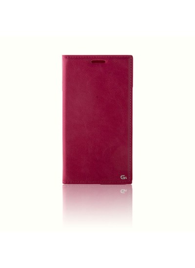LG G4 Gizli Mıknatıslı Premium Magnum Kılıf Pembe