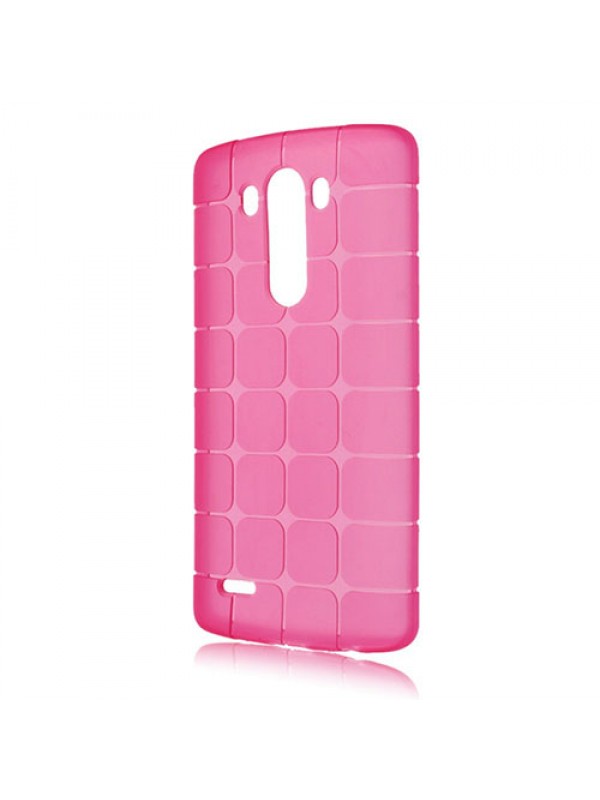 LG G4 H815 Plaid Silikon Arka Slikon Kapak Slikon Pembe…