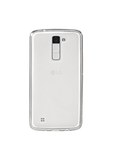 LG K10 (K430) Kılıf Soft Silikon Şeffaf Arka Kapak