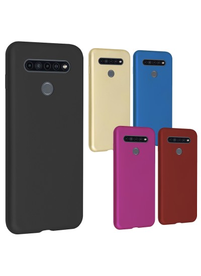 LG K41s Kılıf FitCase PremiumS Silikon Arka Kapak