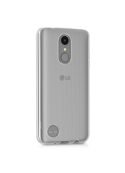 LG K8 2017 Kılıf Soft Silikon Şeffaf Arka Kapak