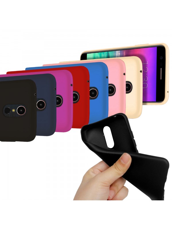 LG Q Stylus Plus Kılıf FitCase PremiumS Silikon Arka Kapak…