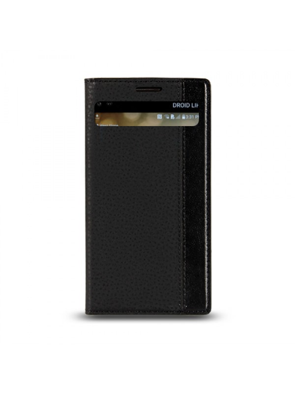 LG V10 Gizli Mıknatıslı Pencereli Magnum Kılıf Siyah…