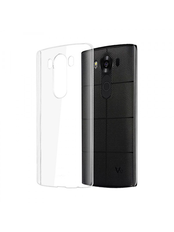 LG V10 (H960) Kılıf Soft Silikon Şeffaf Arka Kapak…