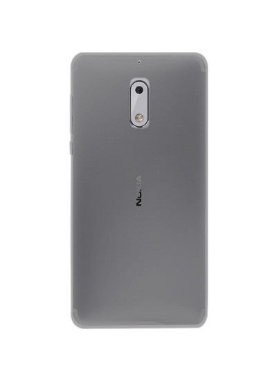 Nokia 3 Kılıf Soft Silikon Şeffaf-Siyah Arka Kapak