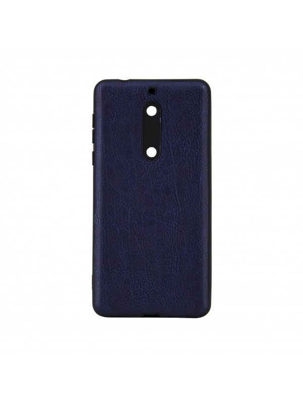 Nokia 5 360 Derece Slim Premium Deri Görünümlü Silikon Kılıf Laciver…
