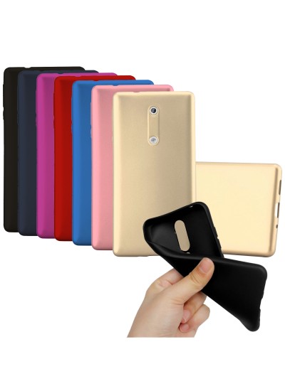 Nokia 5 Kılıf FitCase PremiumS Silikon Arka Kapak