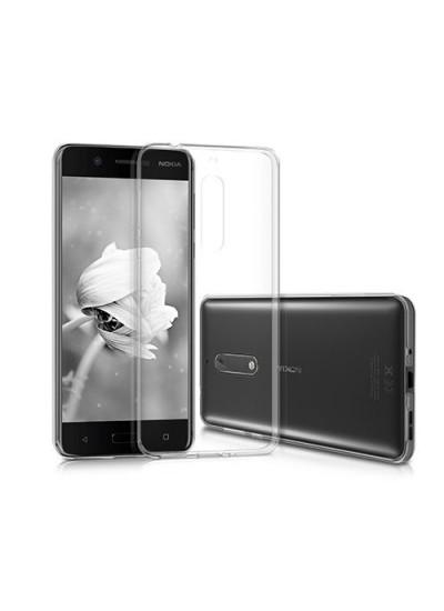 Nokia 5 Kılıf Soft Silikon Şeffaf Arka Kapak