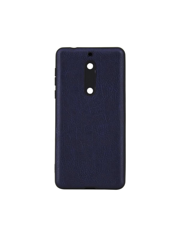 Nokia 6 360 Derece Slim Premium Deri Görünümlü Silikon Kılıf Laciver…