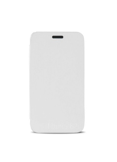Nokia Lumia 620 Flip Case Kılıf Beyaz
