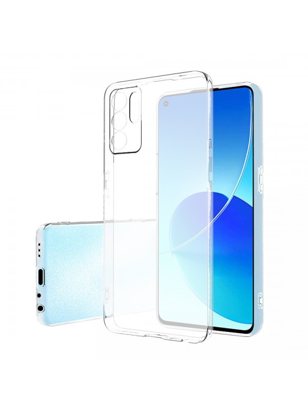 Oppo A16 Kılıf Kamera Korumalı Silikon Şeffaf Kapak…