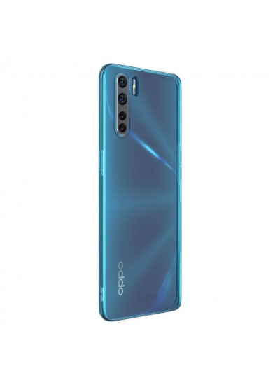 Oppo A91 Kılıf FitCase Toz Koruma Tıpalı Şeffaf Arka Kapak