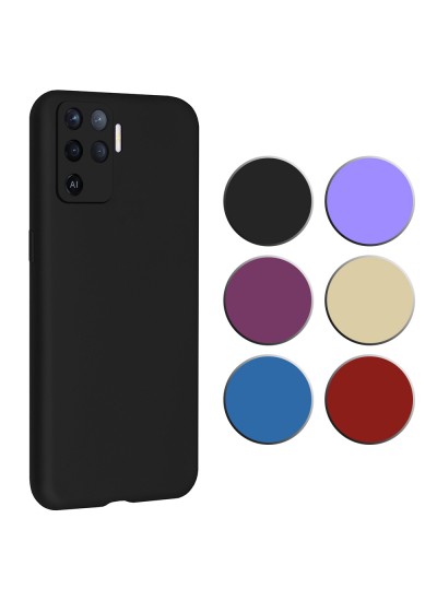Oppo Reno 5 Lite Kılıf FitCase PremiumS Silikon Arka Kapak