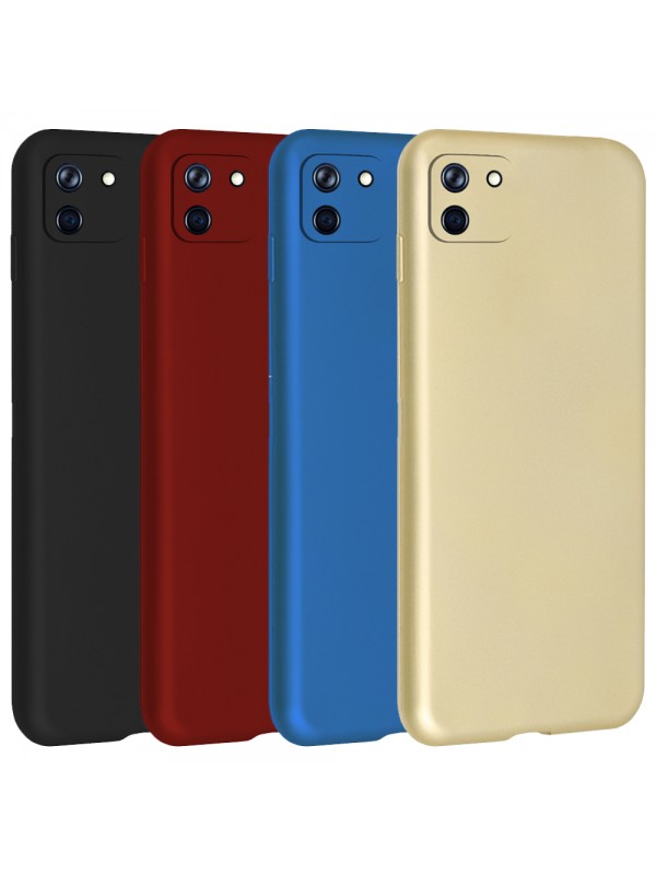 Realme C11 Kılıf FitCase PremiumS Silikon Arka Kapak…