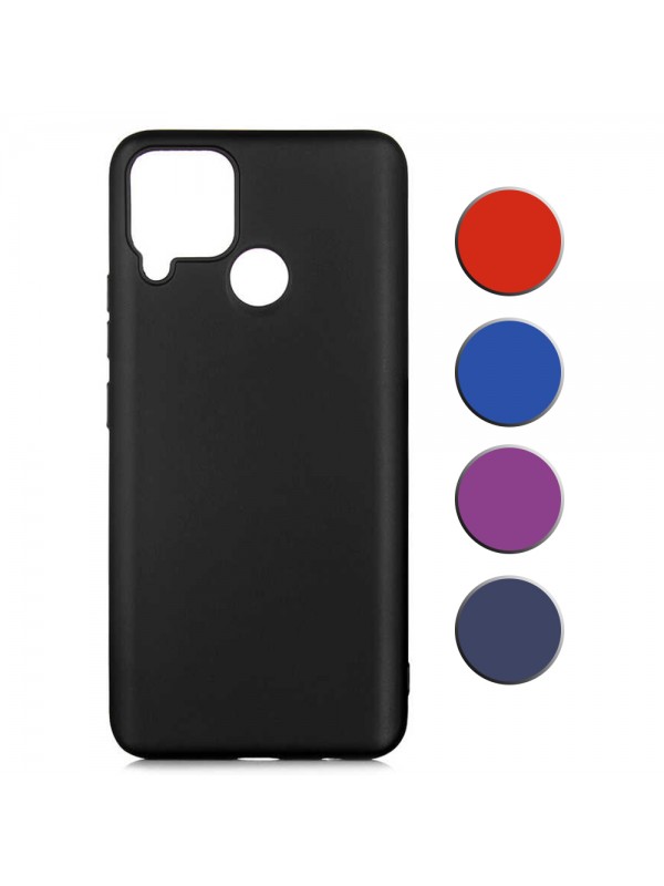 Realme C15 Kılıf FitCase PremiumS Silikon Arka Kapak…