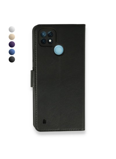 Realme C21 Uyumlu Elite Kapaklı Cüzdan Kılıf