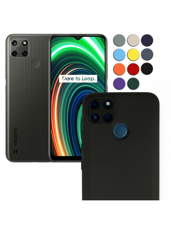Realme C21Y / C25Y Kılıf Kamera Korumalı Lansman Silikon Kapak…
