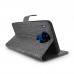 Reeder P13 Blue Max Lite Kılıf FitCase Fabric Kapaklı Cüzdanlı