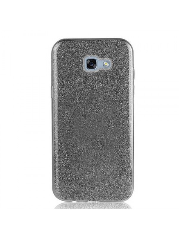 Samsung A3 2017 (A320) 3in1 Simli Silikon Arka Kapak Siyah…