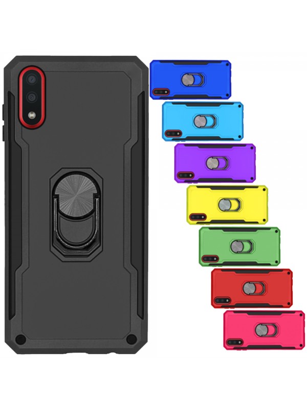 Samsung Galaxy A01 Kılıf Panzer Ring Tam Koruma Arka Kapak…
