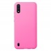 Samsung Galaxy A01 Nano Lansman Silikon Arka Kapak