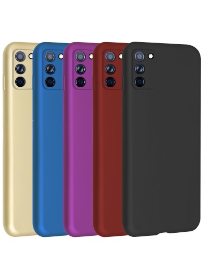 Samsung Galaxy A02s (A025) Kılıf FitCase PremiumS Silikon Arka Kapak