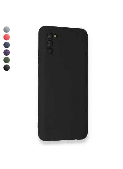 Samsung Galaxy A03s Kılıf Kamera Korumalı Lansman Silikon Kapak