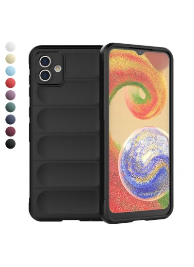 Samsung Galaxy A04 Kılıf Optimum Lens Çerçeveli Silikon Kapak
