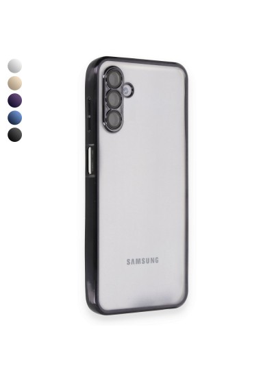 Samsung Galaxy A04s Kılıf Razer Lens Çerçeveli Silikon Kapak