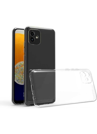 Samsung Galaxy A05 Kılıf Kamera Korumalı Silikon Şeffaf Arka Kapak