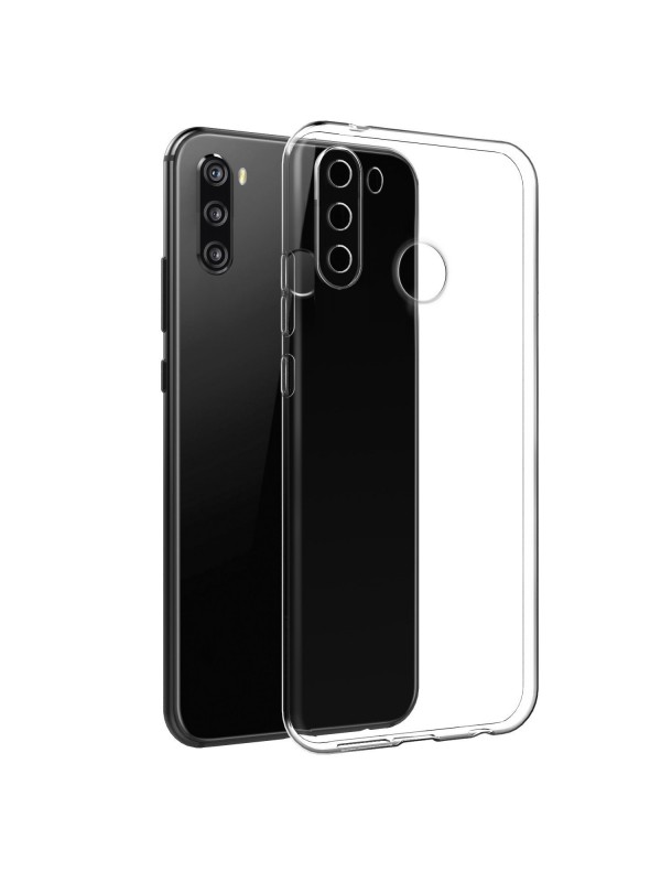 Samsung Galaxy A11 (A115) Kılıf FitCase Toz Koruma Tıpalı Şeffaf Arka…