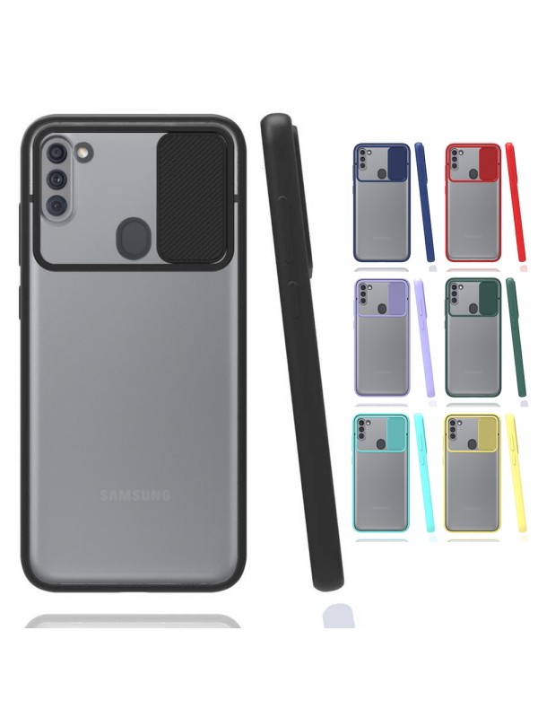 Samsung Galaxy A11 Kılıf Palm Kamera Koruma Kapaklı Silikon…