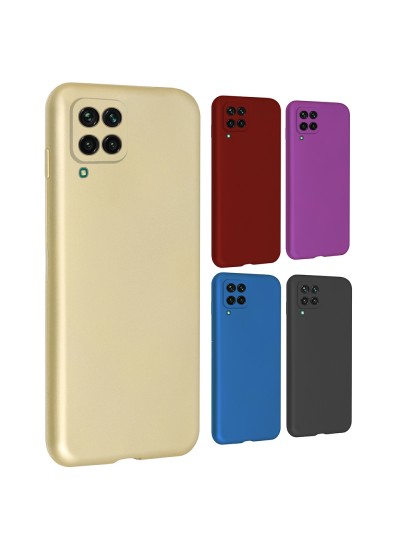 Samsung Galaxy A12 (A125) Kılıf FitCase PremiumS Silikon Arka Kapak