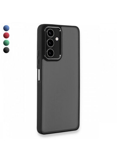 Samsung Galaxy A14 Kılıf Freya Lazer Lens Kamera Çerçeveli Silikon Kapak
