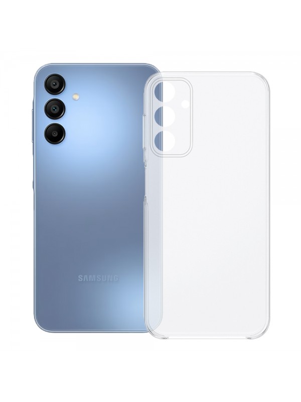 Samsung Galaxy A15 Kılıf Kamera Korumalı Silikon Şeffaf Arka Kapak…
