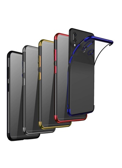 Samsung Galaxy A20 (A205) Dört Köşe Lazer Silikon Kapak/Kılıf