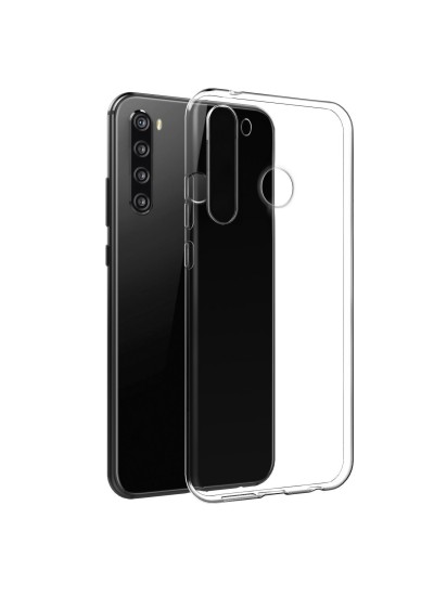 Samsung Galaxy A21 (A215) Kılıf FitCase Toz Koruma Tıpalı Şeffaf Arka Kapak