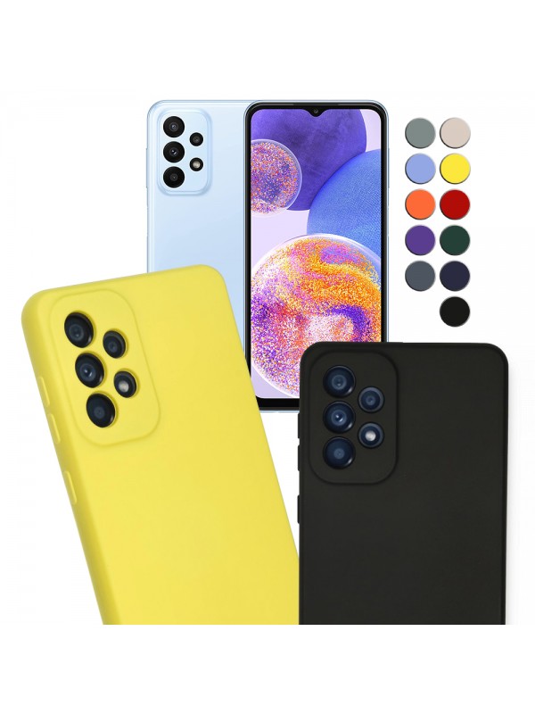 Samsung Galaxy A23 (A235) Kılıf Kamera Korumalı Lansman Silikon Kapak…