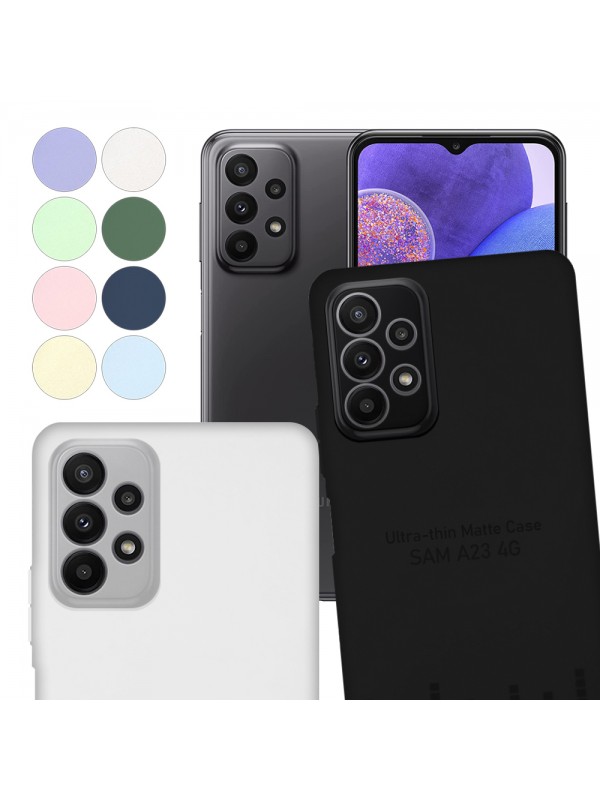 Samsung Galaxy A23 Kılıf Kamera Korumalı Mat Ultra İnce Kapak…