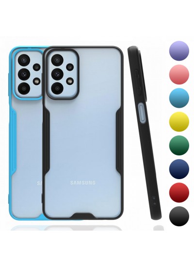 Samsung Galaxy A23 Kılıf Platin Matte Silikon Arka Kapak