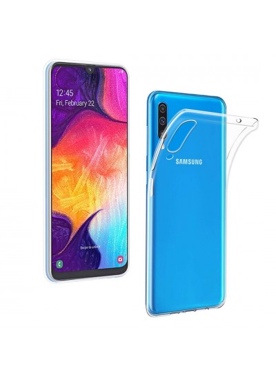 Samsung Galaxy A30S (A307) Kılıf Soft Silikon Şeffaf Arka Kapak