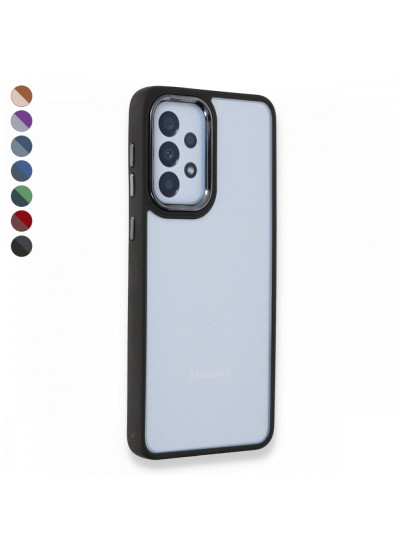 Samsung Galaxy A33 5G Kılıf Luna Lens Kamera Çerçeveli Silikon Kapak