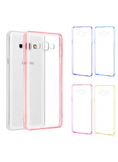 Samsung Galaxy A5 (A500) Color Curve Silikon Arka Kapak / Kılıf