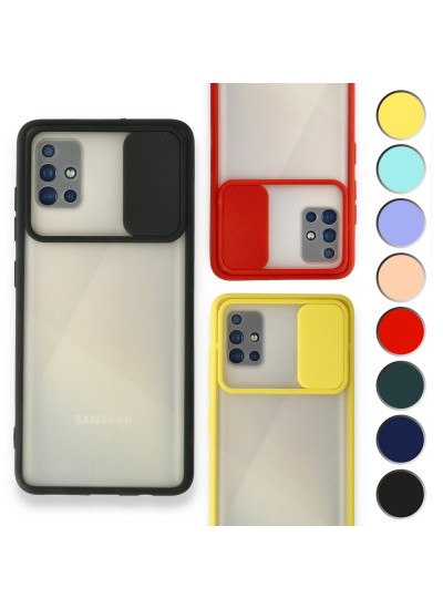 Samsung Galaxy A51 Kılıf Palm Kamera Koruma Kapaklı Silikon