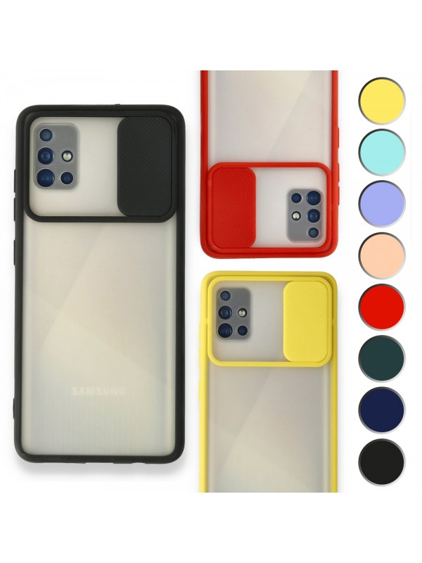 Samsung Galaxy A51 Kılıf Palm Kamera Koruma Kapaklı Silikon…