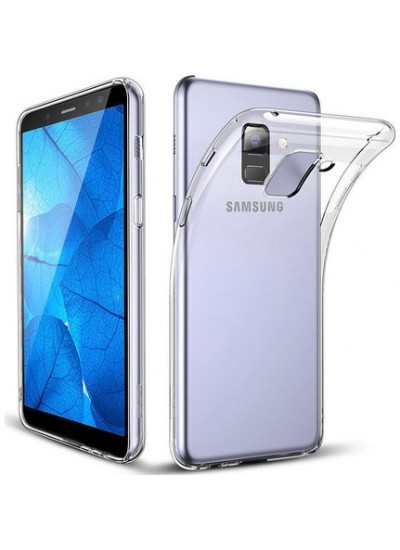 Samsung Galaxy A6 (A600) Kılıf Soft Silikon Şeffaf Arka Kapak