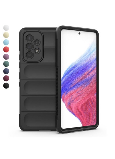 Samsung Galaxy A73 5G Kılıf Optimum Lens Çerçeveli Silikon Kapak