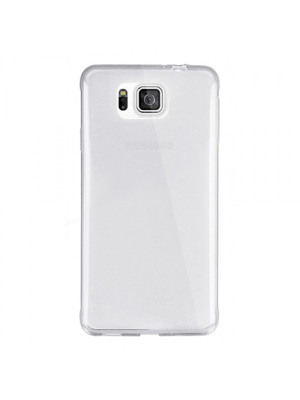 Samsung Galaxy Alpha (G850) Kılıf Soft Silikon Şeffaf Arka Kapak…