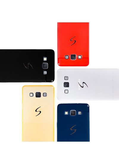 Samsung Galaxy E7 (E700) - Luster Silikon Arka Kapak-Kılıf